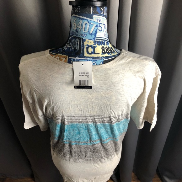 Volcom Summer Stripe Logo Short Sleeve Shirt - Picture 8 of 13